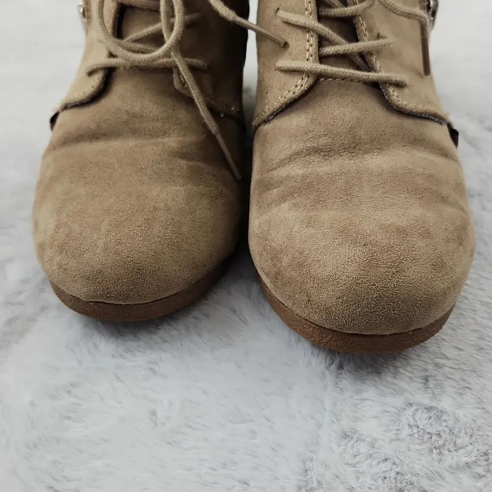 BONGO Tan colored ankle boots size 7 - Picture 11 of 13